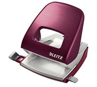 Leitz Hole Punch, 30 Sheets, Guide Bar with Format Markings, Metal, Style Range,