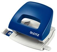 Leitz Pratica Perforatrice da Ufficio Compatta, Capacità fino a 16 Fogli, Blu, M