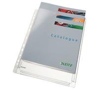 Leitz Premium Expanding Punched Pocket, Pack of 5, Holds up to 200 A4 Sheets, Tr