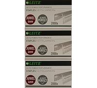 Leitz Punti metallici zincati, 6000 pezzi (3 confezioni/4 mm)