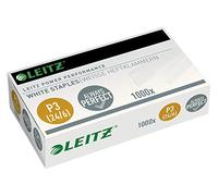 Leitz Punti Power Performance P3 (24/6), Bianco, Acciaio galvanizzato, Confezione da 1000 punti per cucitrici, 55540000