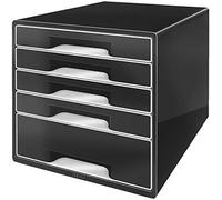 Cassettiera Drawer Cabinet Cube 5 - nero - Leitz Quantita min. 1