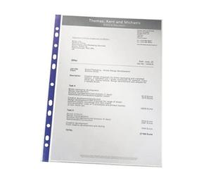 Leitz qualità Pocket 75 Micron A4 Glass Clear