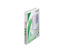 Leitz Raccoglitore a 2 anelli, formato A4, 20 mm, colore: bianco