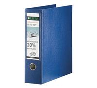 Registratore Leitz 180 G65 - dorso 8 cm - protocollo 23x33 cm - blu - Leitz