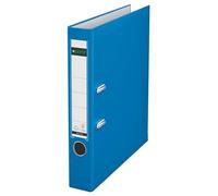 Leitz Raccoglitore con meccanismo a leva 180°, Formato commerciale, Plastica, Dorso 52 mm, Azzurro, 10155030