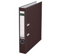 Leitz Raccoglitore con meccanismo a leva 180°, Formato commerciale, Plastica, Dorso 52 mm, Marrone, 10155075