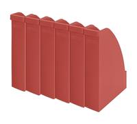 Leitz Recycle Portariviste/Portadocumenti in Formato A4, Riciclabile al 100%, Certificato Blue Angel, 24765020 - Rosso