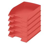 Vaschetta Portacorrispondenza Recycle Leitz - 25,5x36x7 cm - 52275020 (Rosso Con