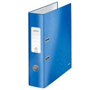 Leitz Lever Arch File, Metallic blue, A4, 80 mm spine width, WOW Range, 10050036