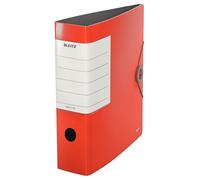 Leitz Registratore in Polyfoam 180° - f.to Commerciale Dorso 8.2 cm - Rosso Chia