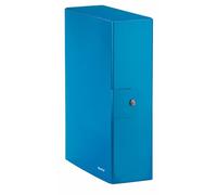 Leitz Scatola portadocumenti con chiusura a bottone Blu 24 x 35 x 10 cm