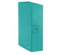 Leitz Cartella progetti Wow in cartoncino plastificato Blu (Acquamarina) Dorso 10 cm