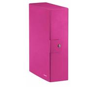 Leitz Scatola portadocumenti con chiusura a bottone Fucsia 24 x 35 x 10 cm