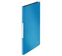 Leitz Solid 45641030 - Portalistini in polipropilene, formato A4, 20 pezzi, colore: Azzurro