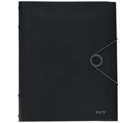 Leitz Solid Business Folder Polypropylene A4 6 Fächer Black