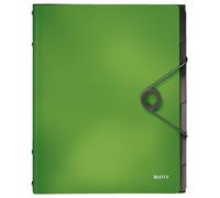 Leitz Solid Business Folder Polypropylene A4 6 Fächer Helgrün