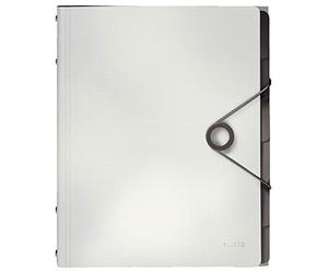 Leitz Solid, cartellina portadocumenti PP A4 6 Scomparti bianco
