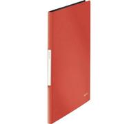 Leitz Solid, portalistino PP A4 20 custodie rosso chiaro