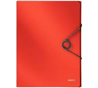 Leitz Solid Storage Box Polypropylene A4 Light red