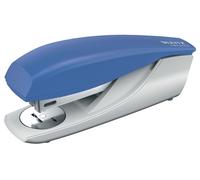 Leitz NeXXt Recycle Cucitrice Riciclabile al 100%, Cuce fino a 30 Fogli, Levapunti Integrato e Apertura a 180°, Include Confezione di Punti Metallici, 56040035 - Blu