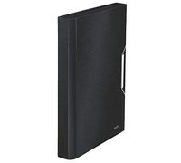 LEITZ STYLE Archivio a soffietto a 6 scomparti e tasca frontale - Nero satin - 39570094