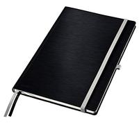 LEITZ Style - Taccuino A Righe Con Copertina Rigida, A4, Nero Satin