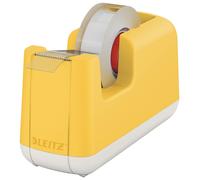 Leitz Tape Dispenser, Heavy Base With Tape, Cosy Range, Warm Yellow, 53670019 Wa