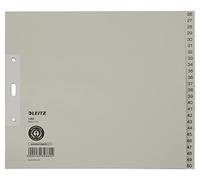LEITZ Tauenpapier-Register, Zahlen, A4 Überbreite, 26-50