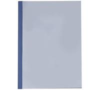 LEITZ Thermobindemappe Leinenoptik, DIN A4, 3 mm, blau, 25 Pezzi