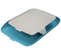 Leitz Vaschetta portacorrispondenza con vassoio organizer, Formato A4, Gamma Cosy, Blu Calmo, 52590061