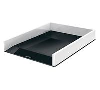 Leitz Vaschetta portacorrispondenza WOW Duo Colour, Bianco/Nero