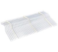 LEITZ WIRE dorsi ad anelli in metallo - 6mm - capacità 45 fg - Argento - 27707
