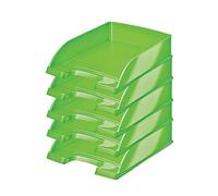 vaschetta portacorrispondenza wow - 25,5x35,7x7 cm - 22x30 cm - verde lime - leitz