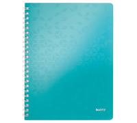 LEITZ WOW Blocco PP 80 fogli a quadretti A4 - Acqua marina metallizzato - 46380151