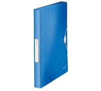 LEITZ WOW cartella progetti dim. 33 x 25 cm - dorso 3 cm - Blu metallizzato - 46290136