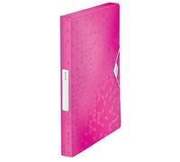 LEITZ WOW cartella progetti dim. 33 x 25 cm - dorso 3 cm - Fucsia metallizzato - 46290123