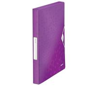 LEITZ WOW cartella progetti dim. 33 x 25 cm - dorso 3 cm - Viola metallizzato - 46290162