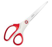 Leitz WOW Forbici Multiuso in Titanio, per Destrimani o Mancini, con Impugnatura Ergonomica, 8 cm x 1,7 cm x 20,5 cm, Rosso, 53192026