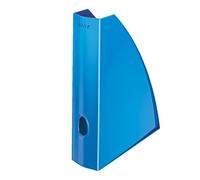 Leitz WOW Magazine File scatola per la conservazione di documenti Polistirolo Blu NEW