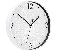 Leitz Wow Orologio da Parete al Quarzo, Adatto per Ufficio, Cucina, Soggiorno e Bagno, 29 cm, Bianco