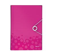 Leitz WOW Polipropilene (PP) Metallico, Rosa A4