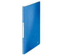 LEITZ WOW portalistino fogli fissi - 20 buste - dim. 31 x 23 cm - Blu metallizzato - 46310136