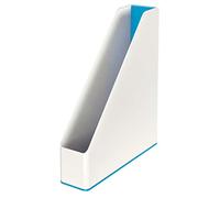LEITZ WOW - Portariviste Dual Color - Bianco / Blu metall. - 53621036