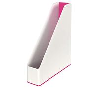 LEITZ WOW - Portariviste Dual Color - Bianco / Fucsia metall. - 53621023