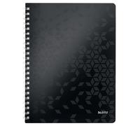 Leitz WOW quaderno per scrivere A4 80 fogli Nero NEW