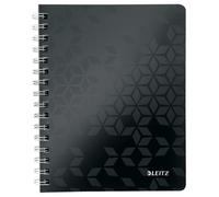 Leitz WOW quaderno per scrivere A5 80 fogli Nero NEW