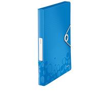 Leitz WOW - Set di 5 scatole da archivio PP - Blu Metallizzato