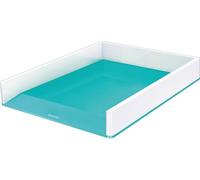 Leitz WOW Letter Tray Dual Colour, Ice Blue