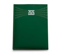 LEIVESTE - Agenda Giornaliera 2026 A5 | Planner 2026 Gennaio-Dicembre | Organizzatore Giornaliero con Intervalli di 30 Minuti | Formato Grande 15x21 cm (Verde Scuro)